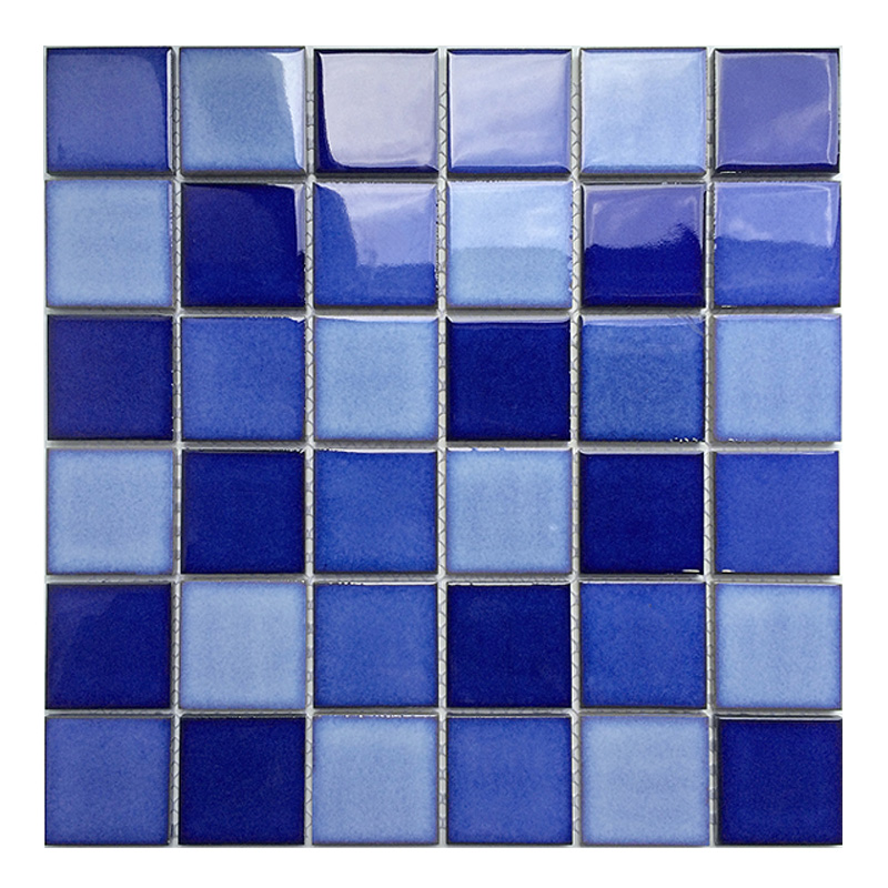 48*48mm Ceramic Pool Mosaic 