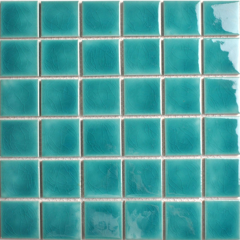 Crack Series Porcelain Mosaic Tile For Swimming Pool With Stock
