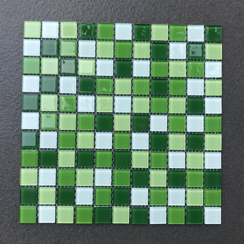 Foshan manufacturer multicolor glass mosaic tile