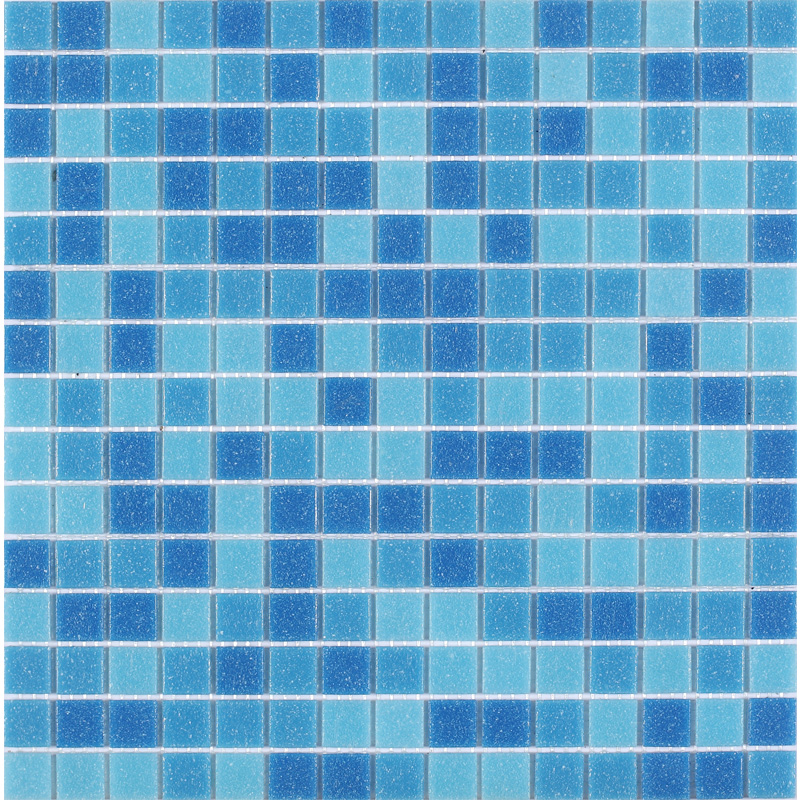 20x20mm cheap hot melt glass mosaic tile